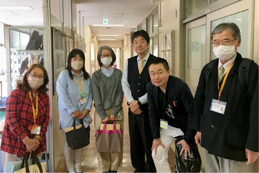 岡村中学校授業参観