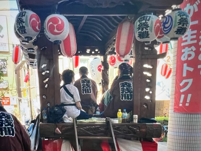 杉田地区の夏祭り