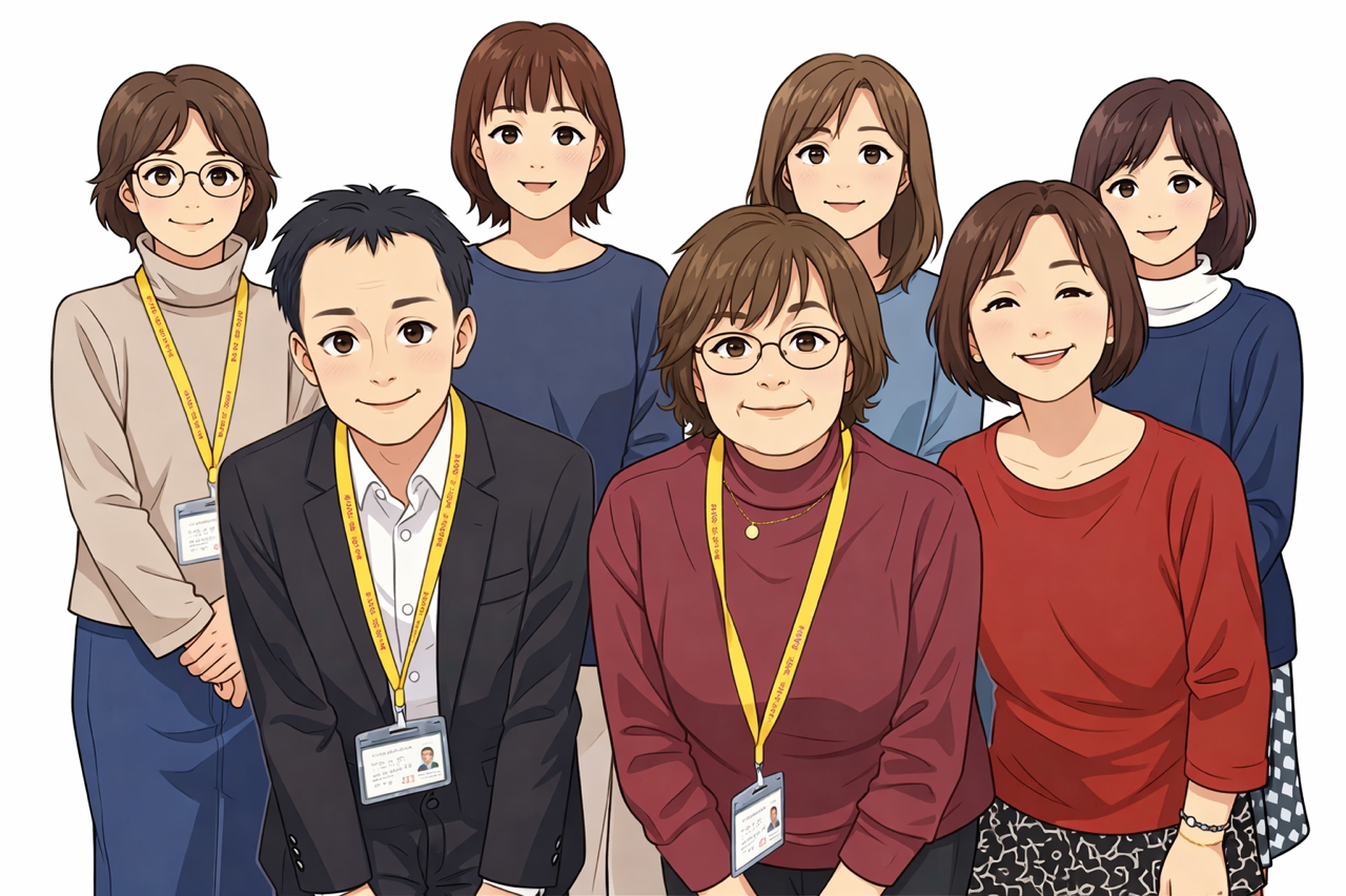 屏風ヶ浦第一地区民児協メンバー